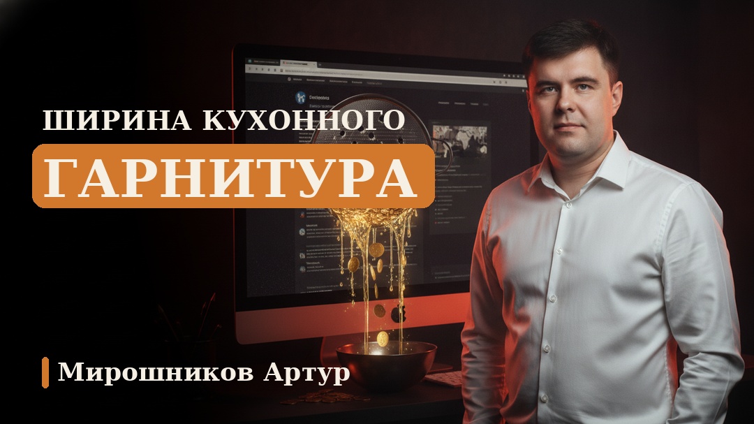 Ширина кухонного гарнитура