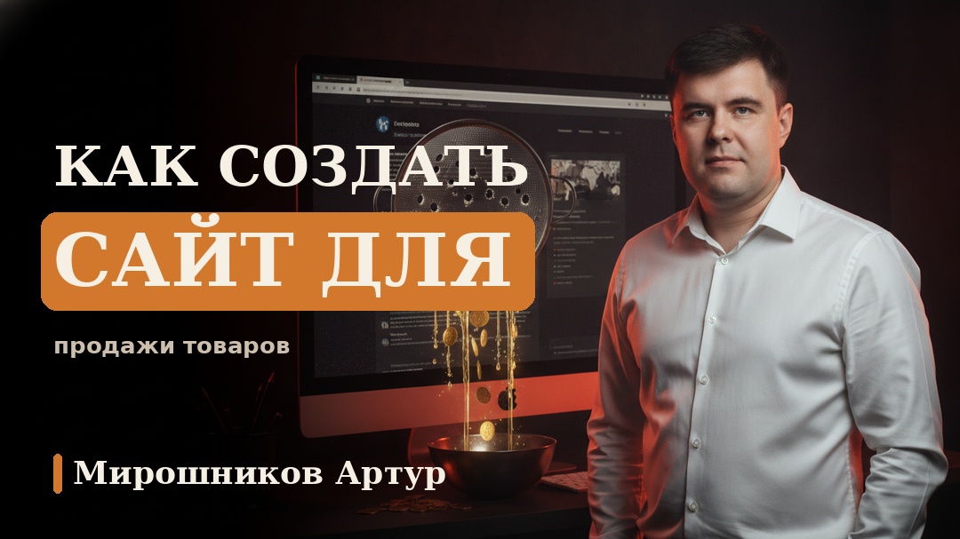 Как создать сайт для продажи товаров