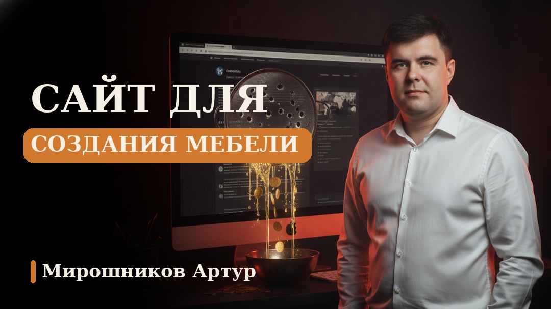 Сайт для создания мебели