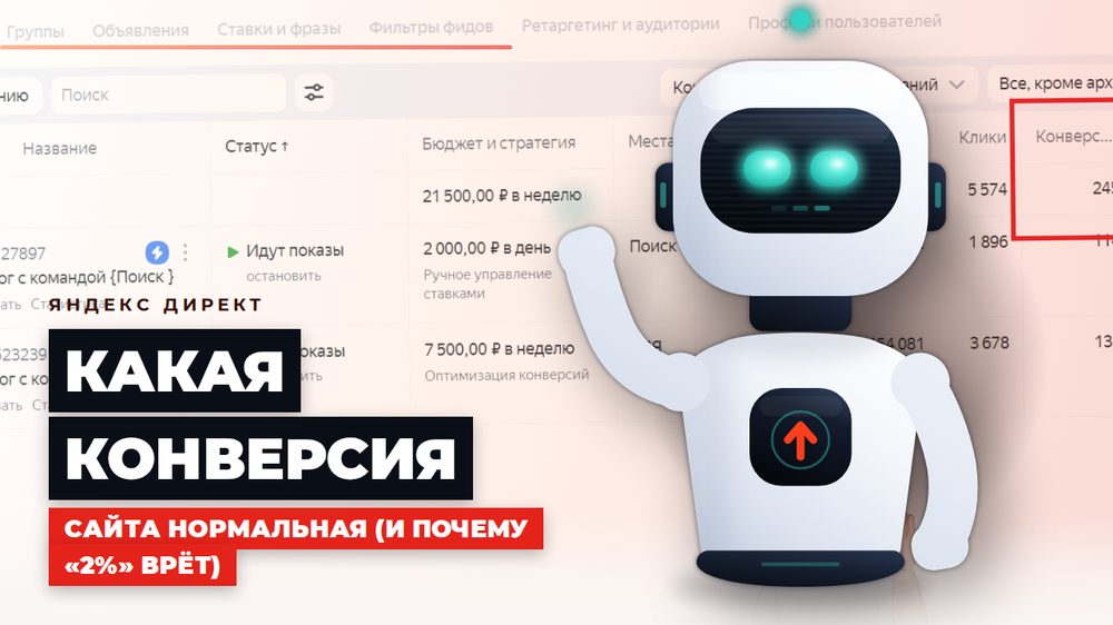 Какая конверсия сайта считается нормальной (и почему «2%» — миф)