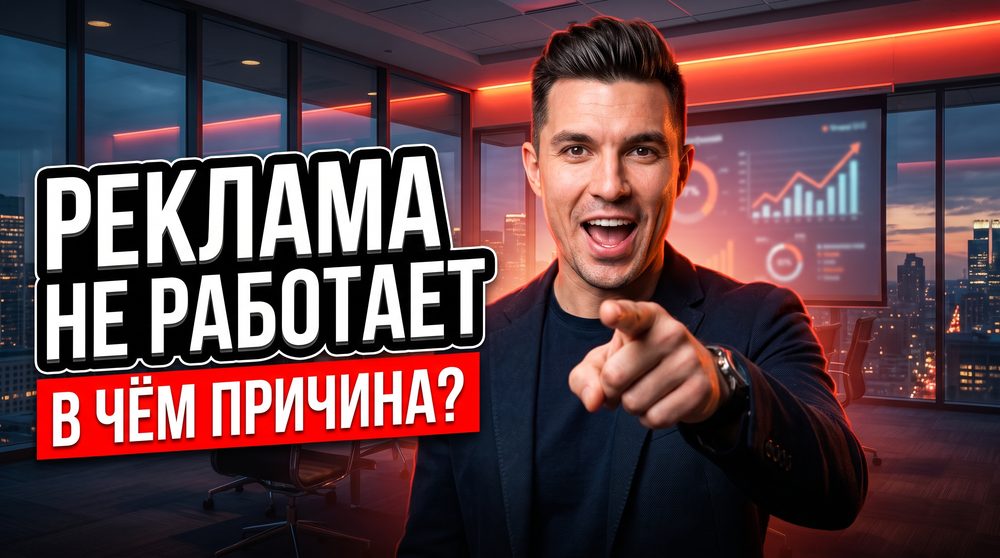 Почему реклама не работает: топ-5 причин на примерах из услуг и как их исправить